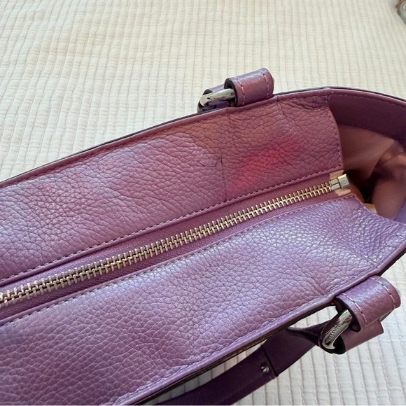 Coach Penelope Lavender Pebbled Leather Medium Women's Shoulder Bag L1063-F14683 - Picture 12 of 16